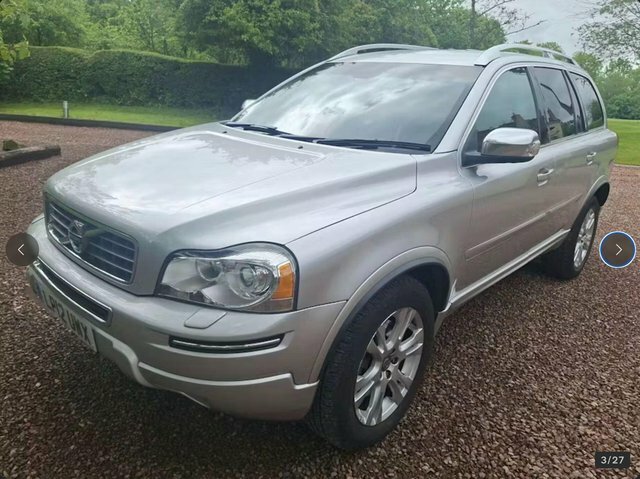 Volvo XC90 2.4 D5 Se Lux Geartronic 4Wd Euro 5 LP12UWX Silver #3