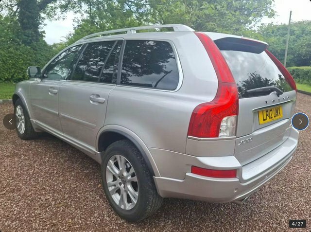 Volvo XC90 2.4 D5 Se Lux Geartronic 4Wd Euro 5 LP12UWX Silver #4