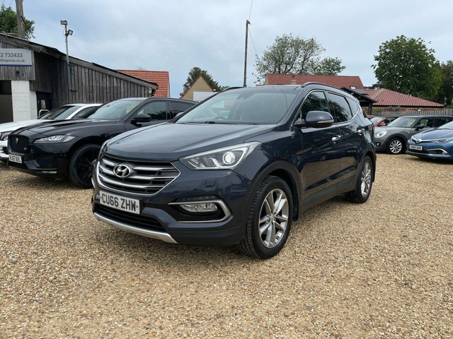 Hyundai Santa Fe 2.2 Crdi Blue Drive Premium Se 4Wd Euro 6 S S Blue #3