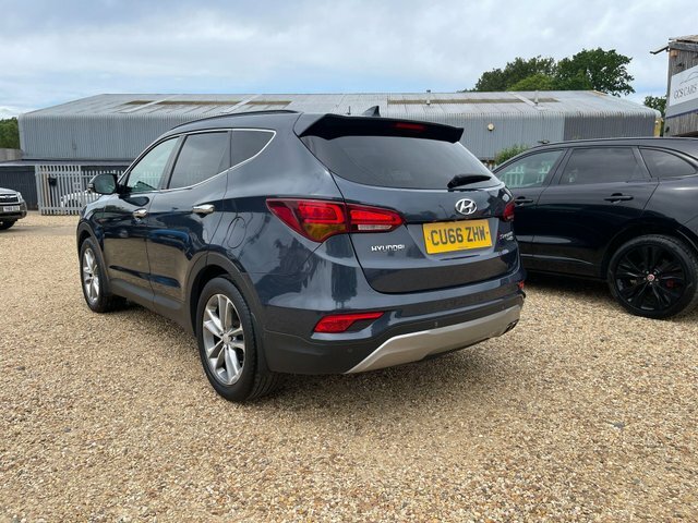 Hyundai Santa Fe 2.2 Crdi Blue Drive Premium Se 4Wd Euro 6 S S Blue #4