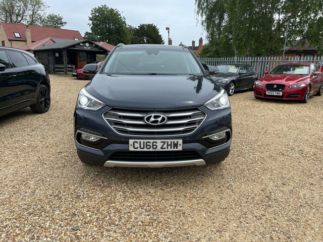 Hyundai Santa Fe 2.2 Crdi Blue Drive Premium Se 4Wd Euro 6 S S Blue #2