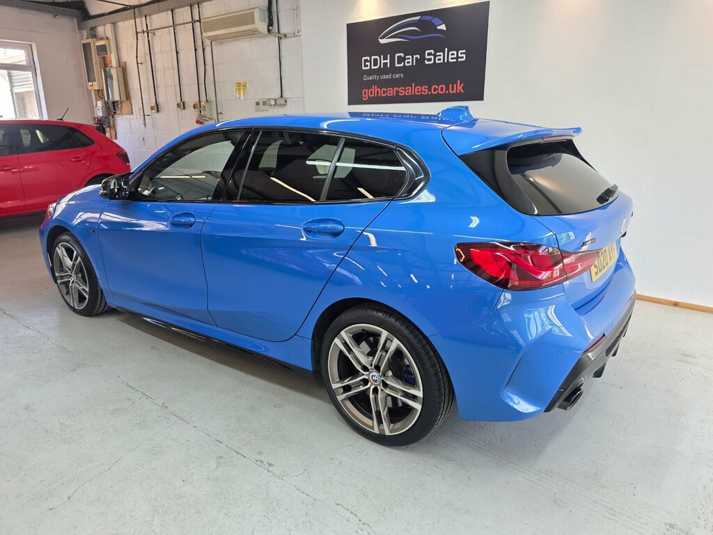 BMW 1 Series 2.0 M135i Hatchback Xdrive Euro 6 SD20AYF Blue #3