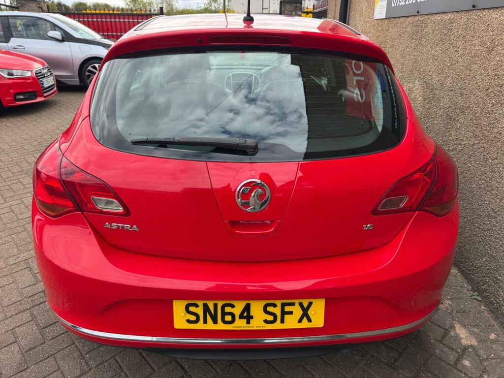 Vauxhall Astra Hatchback 1.6 16V Excite Euro 5 201464 SN64SFX Red #3