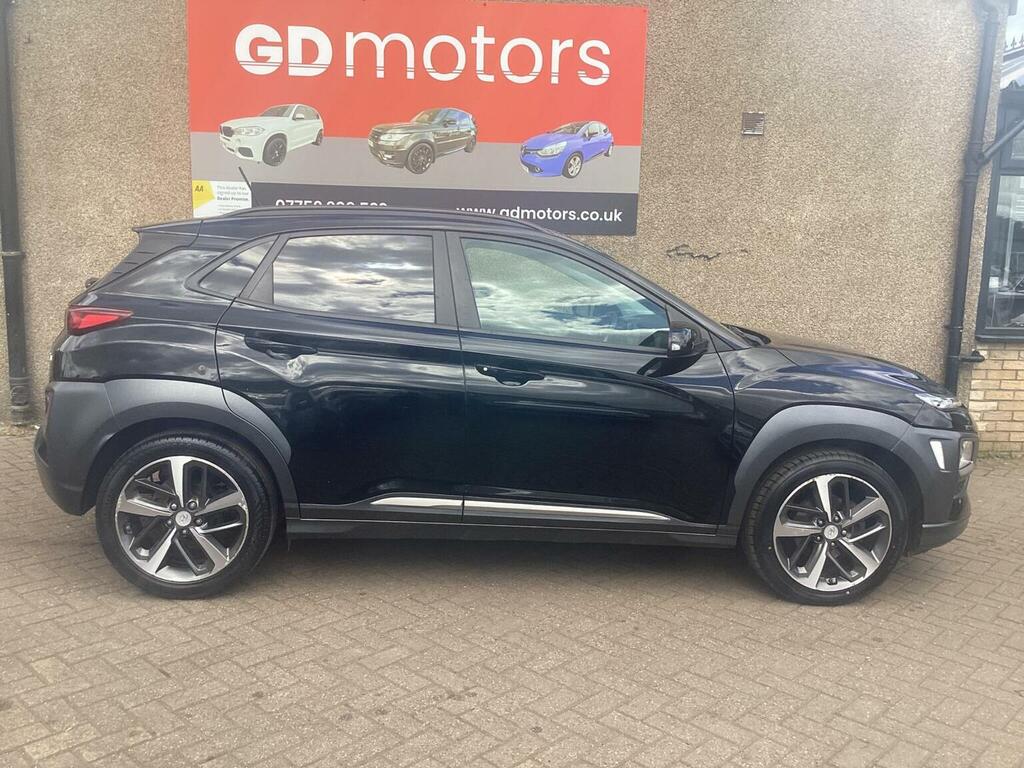Hyundai Kona Suv 1.0 T-gdi Blue Drive Premium Euro 6 Ss SH18KKZ Black #6
