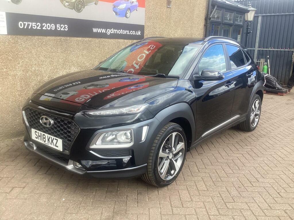 Hyundai Kona Suv 1.0 T-gdi Blue Drive Premium Euro 6 Ss Black