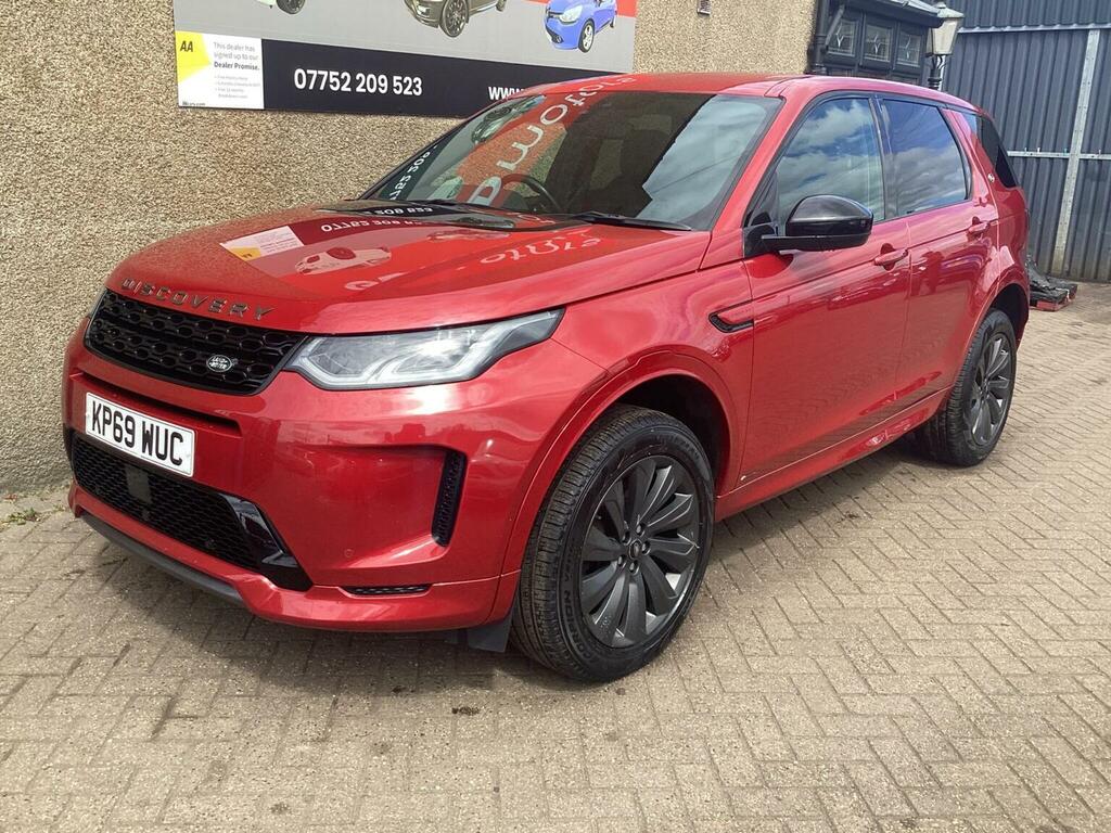 Land Rover Discovery Sport Suv 2.0 D180 Mhev R-dynamic Se 4Wd Euro 6 S Red