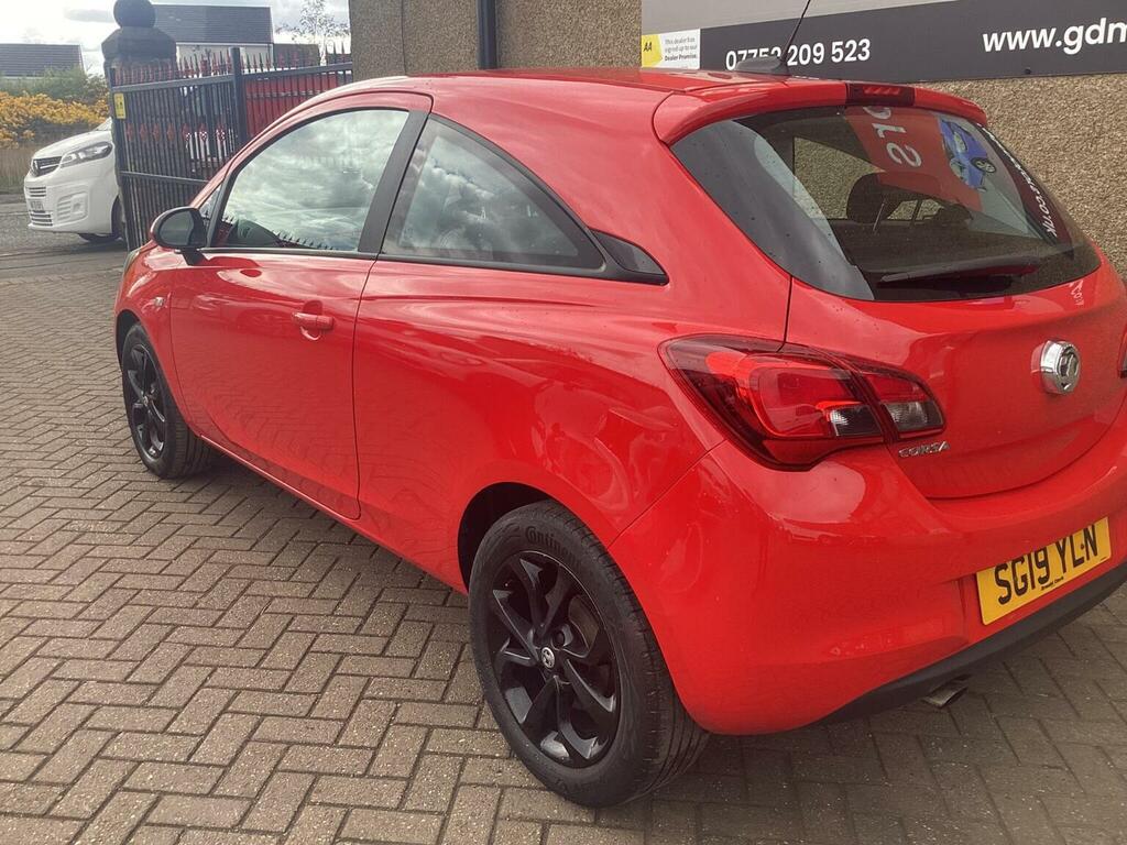 Vauxhall Corsa Hatchback 1.4I Ecotec Sri Nav Euro 6 201919 SG19YLN Red #3