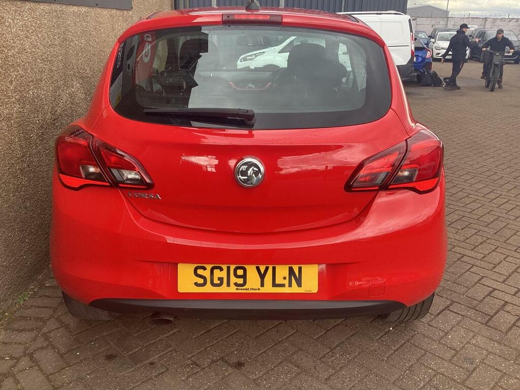 Vauxhall Corsa Hatchback 1.4I Ecotec Sri Nav Euro 6 201919 SG19YLN Red #5