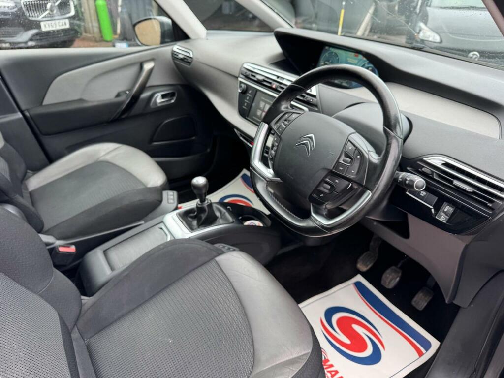 Citroen C4 Picasso Mpv 1.6 Bluehdi Exclusive Euro 6 Ss 2015 SV65XXD Grey #5