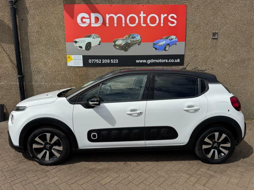 Citroen C3 Hatchback 1.2 Puretech Flair Euro 6 201717 SM17BZE White #3
