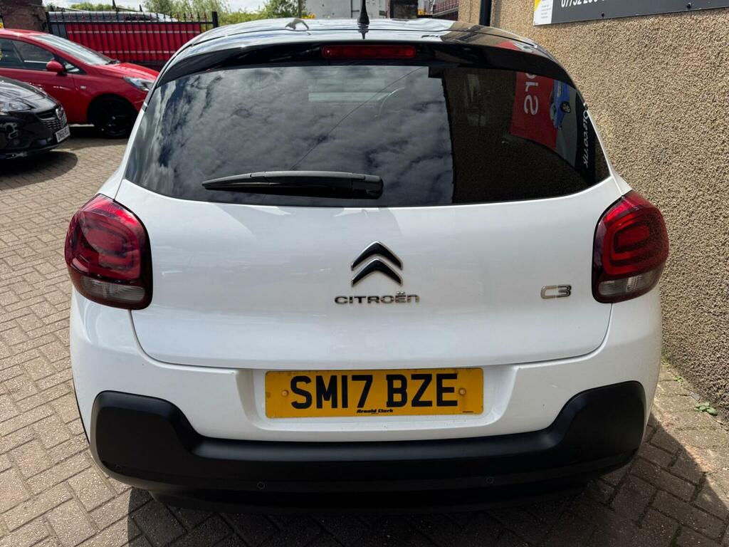 Citroen C3 Hatchback 1.2 Puretech Flair Euro 6 201717 SM17BZE White #5