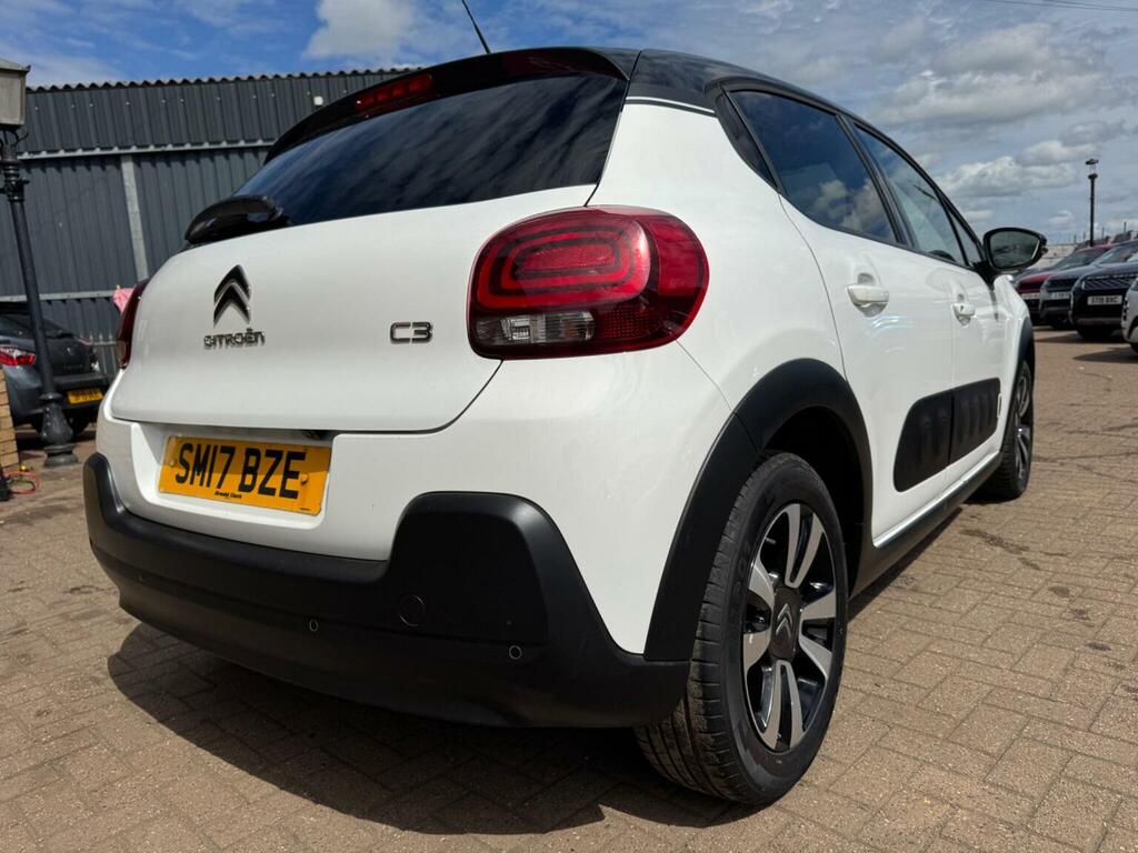 Citroen C3 Hatchback 1.2 Puretech Flair Euro 6 201717 SM17BZE White #2