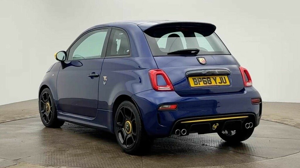 Abarth 595 Hatchback 1.4 T-jet Trofeo 201968 BP68YJU Blue #3