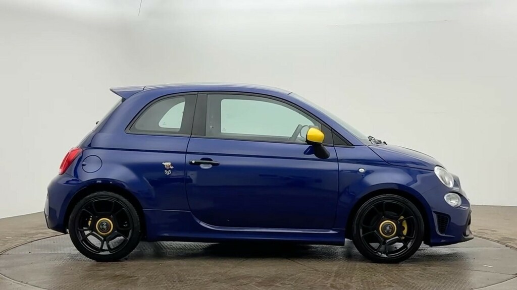 Abarth 595 Hatchback 1.4 T-jet Trofeo 201968 BP68YJU Blue #2