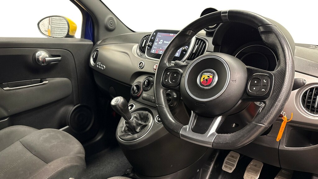 Abarth 595 Hatchback 1.4 T-jet Trofeo 201968 BP68YJU Blue #5