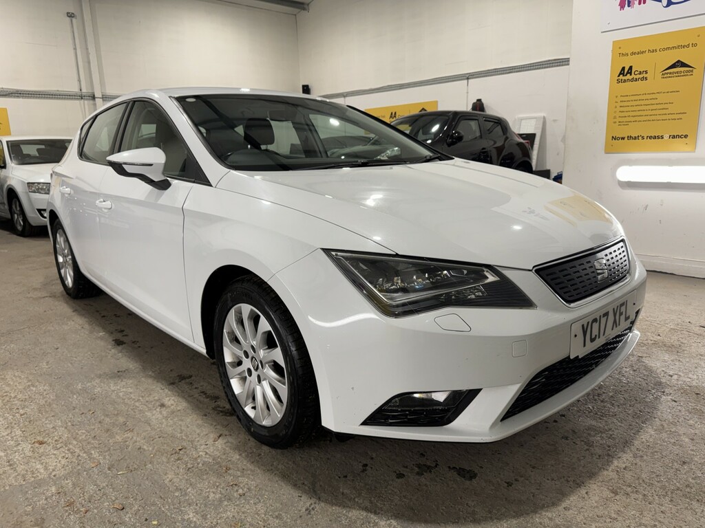 Seat Leon Hatchback 1.6 Tdi Se 201717 YC17XFL White #3