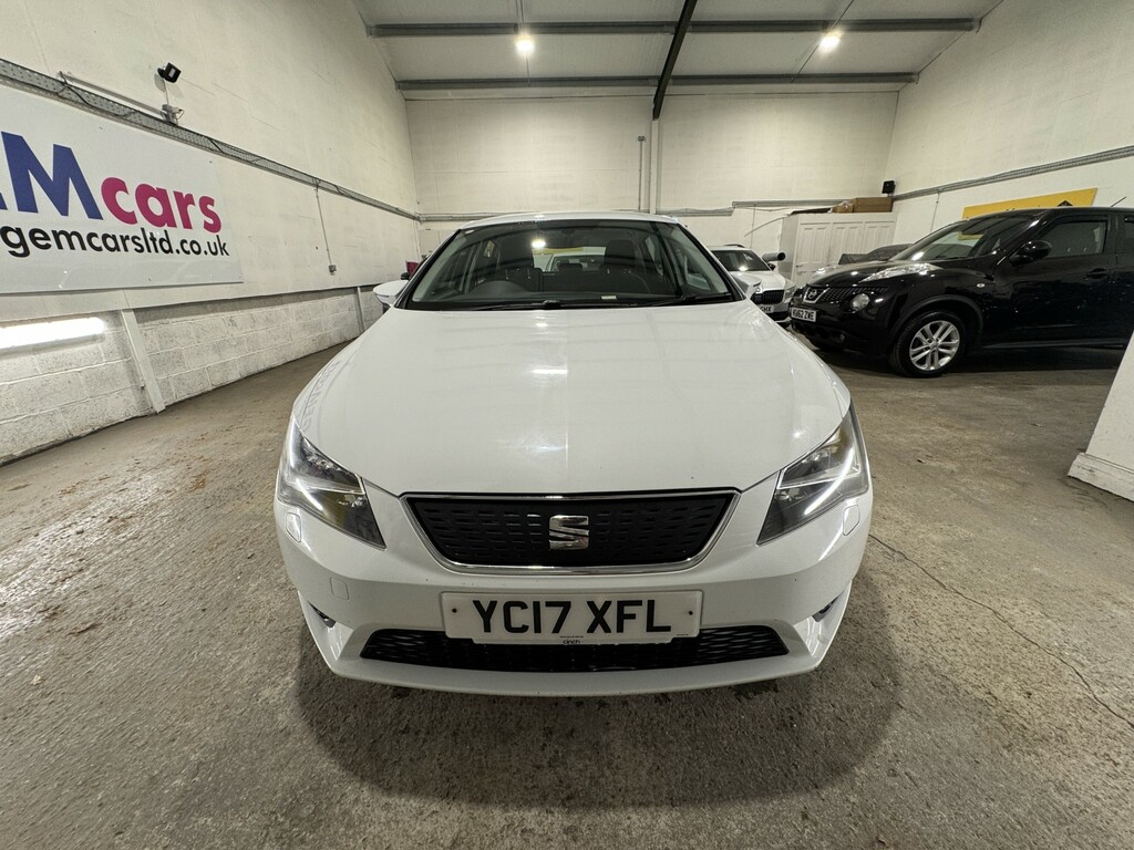 Seat Leon Hatchback 1.6 Tdi Se 201717 YC17XFL White #2