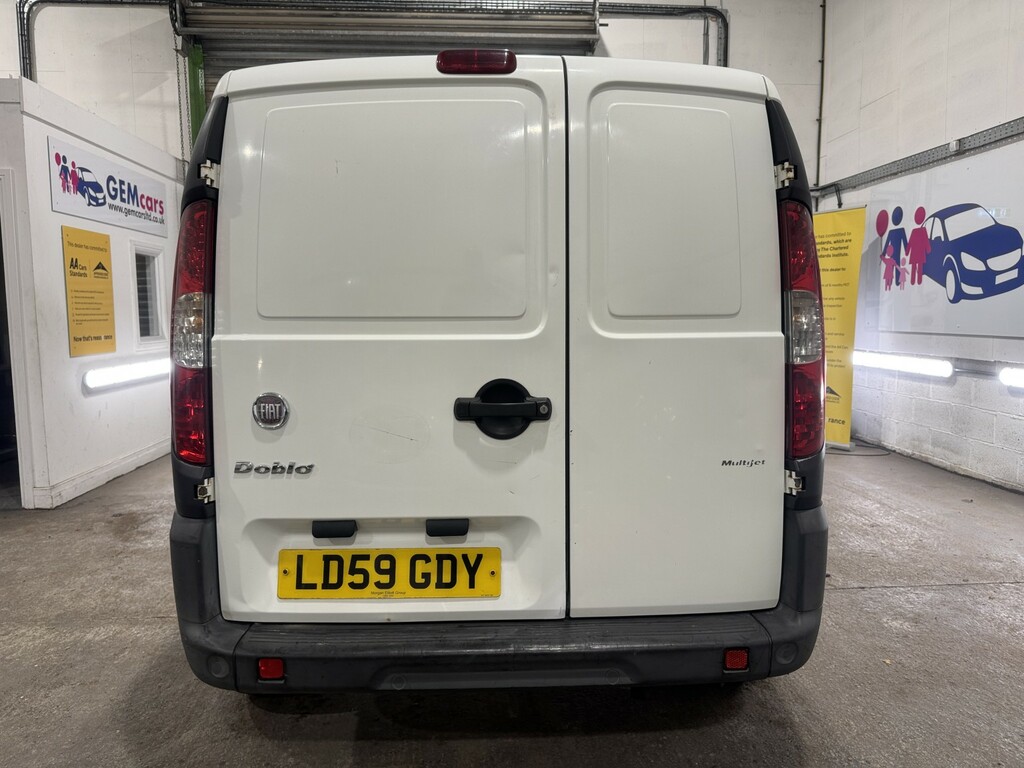 Fiat Doblo Panel Van 1.3 Doblo Cargo 1.3 Jtd 16V Mj 200959 LD59GDY White #6