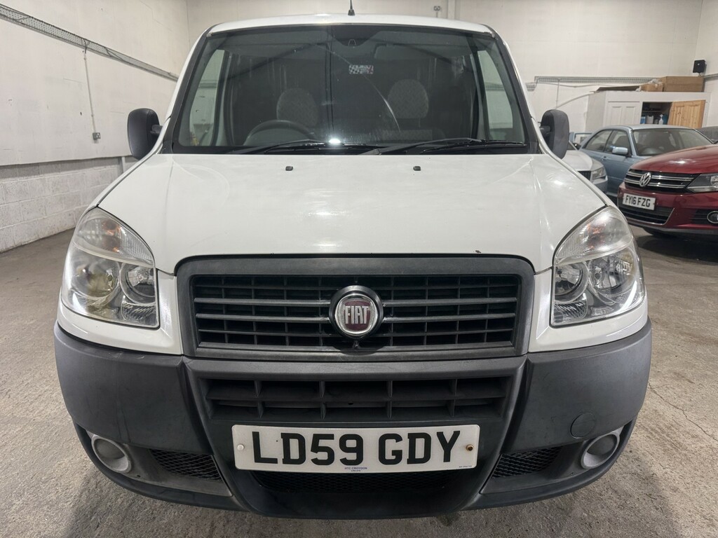Fiat Doblo Panel Van 1.3 Doblo Cargo 1.3 Jtd 16V Mj 200959 LD59GDY White #2