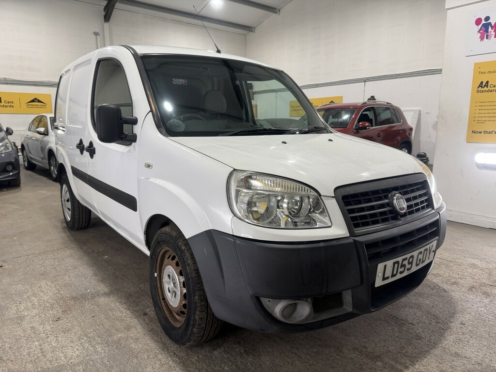 Fiat Doblo Panel Van 1.3 Doblo Cargo 1.3 Jtd 16V Mj 200959 LD59GDY White #3