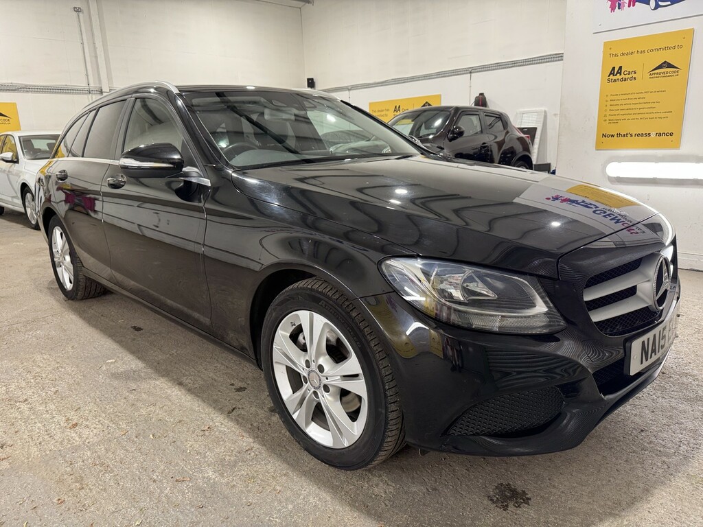 Mercedes-Benz C Class Estate 2.1 C220 Bluetec Se 201515 NA15ELU Black #3