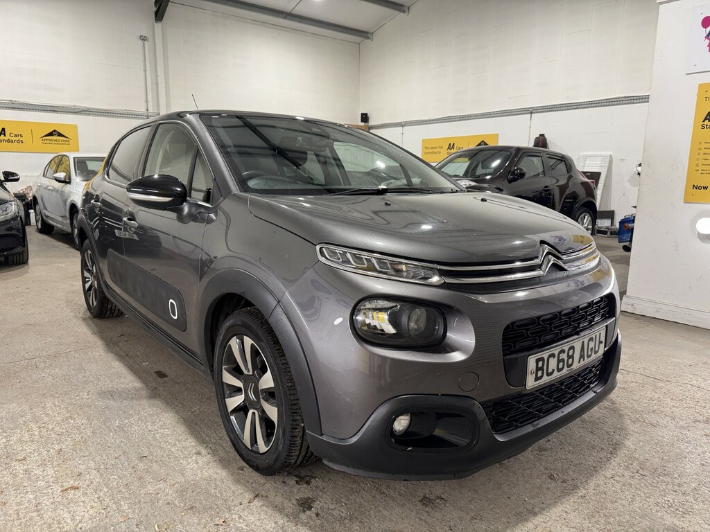 Citroen C3 Hatchback 1.2 Puretech Flair 201968 BC68AGU Grey #3