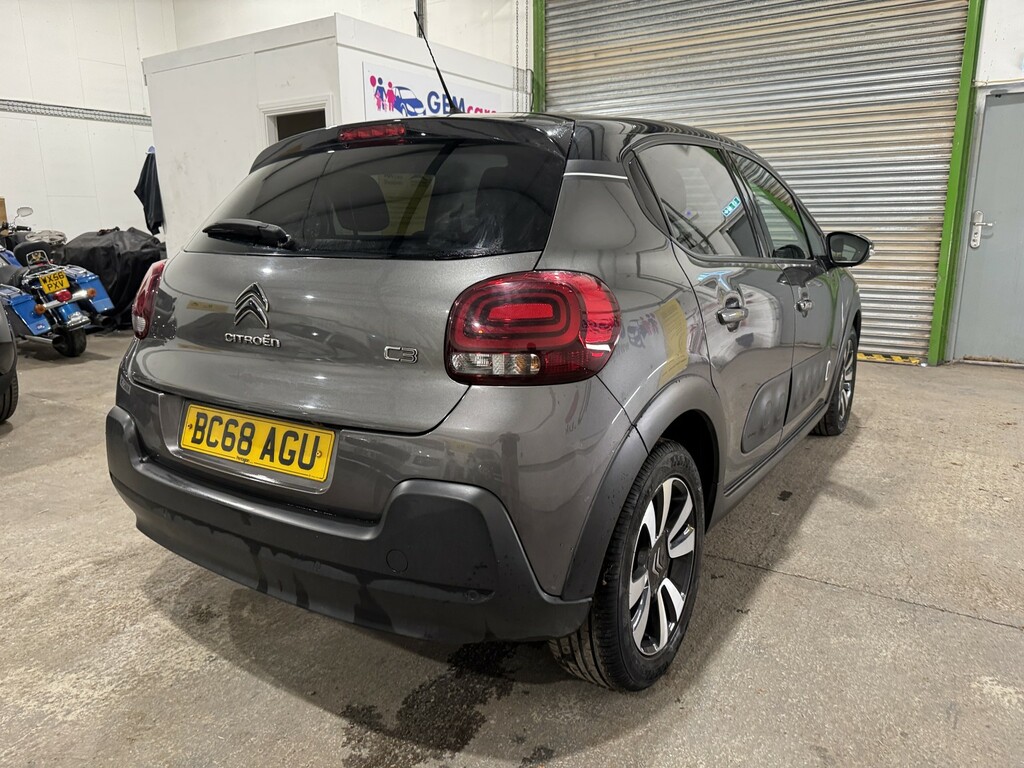 Citroen C3 Hatchback 1.2 Puretech Flair 201968 BC68AGU Grey #5