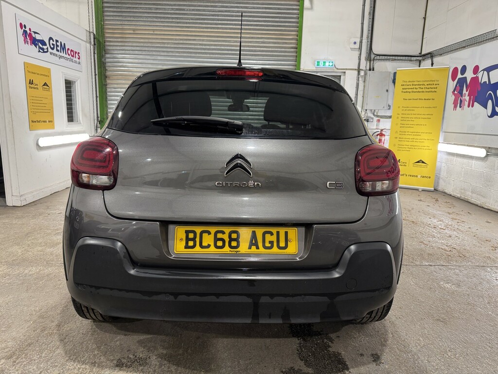 Citroen C3 Hatchback 1.2 Puretech Flair 201968 BC68AGU Grey #6