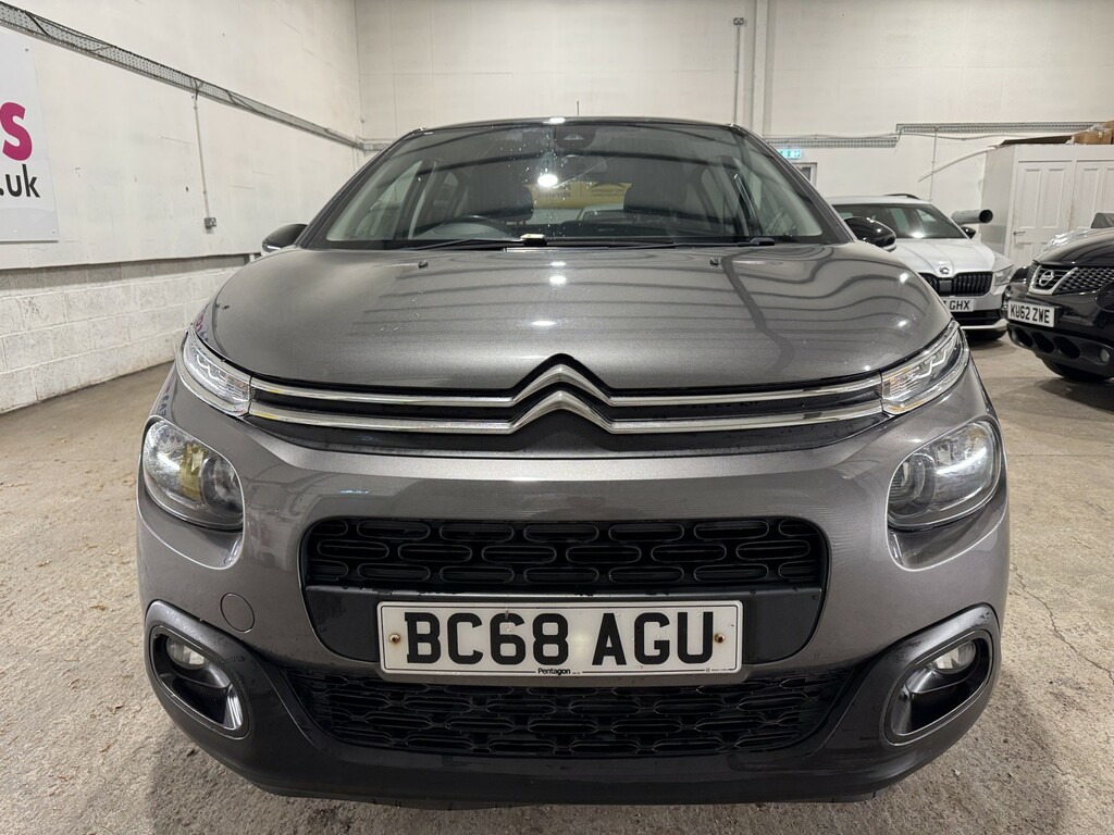 Citroen C3 Hatchback 1.2 Puretech Flair 201968 BC68AGU Grey #2