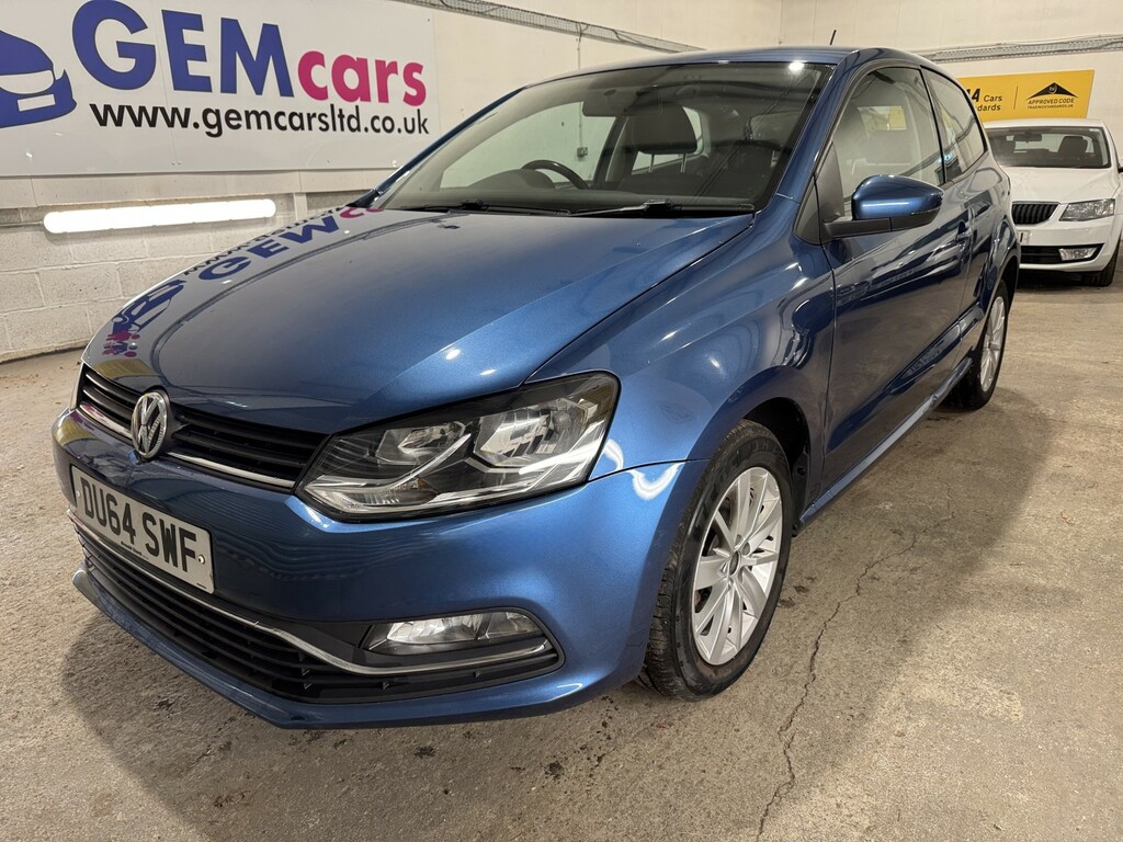Volkswagen Polo Hatchback 1.0 Bluemotion Tech Se 201464 Blue