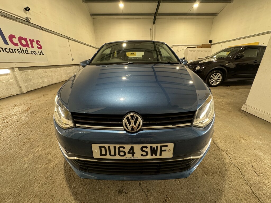 Volkswagen Polo Hatchback 1.0 Bluemotion Tech Se 201464 DU64SWF Blue #2