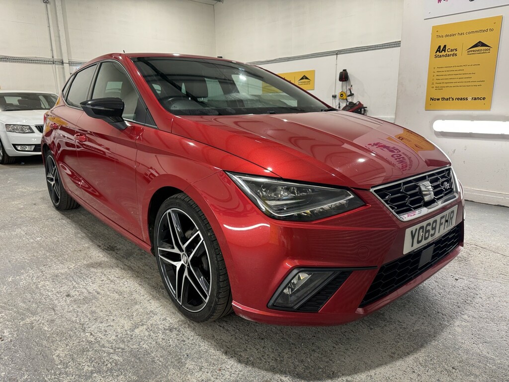 Seat Ibiza Hatchback 1.0 Tsi Fr Sport 202069 YO69FHR Red #2