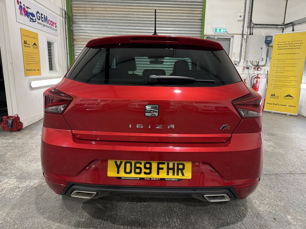 Seat Ibiza Hatchback 1.0 Tsi Fr Sport 202069 YO69FHR Red #5