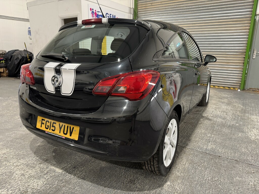 Vauxhall Corsa Hatchback 1.2 I Sting 201515 FG15YUV Black #5