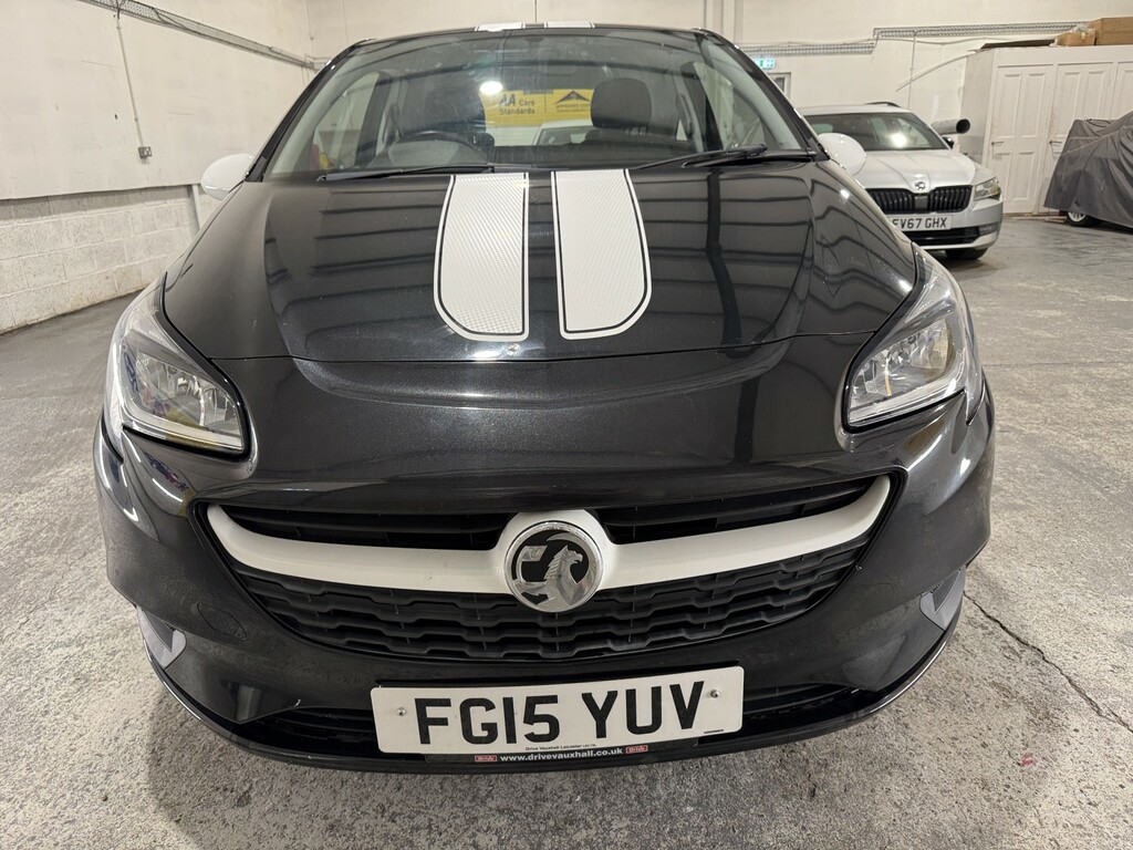 Vauxhall Corsa Hatchback 1.2 I Sting 201515 FG15YUV Black #2