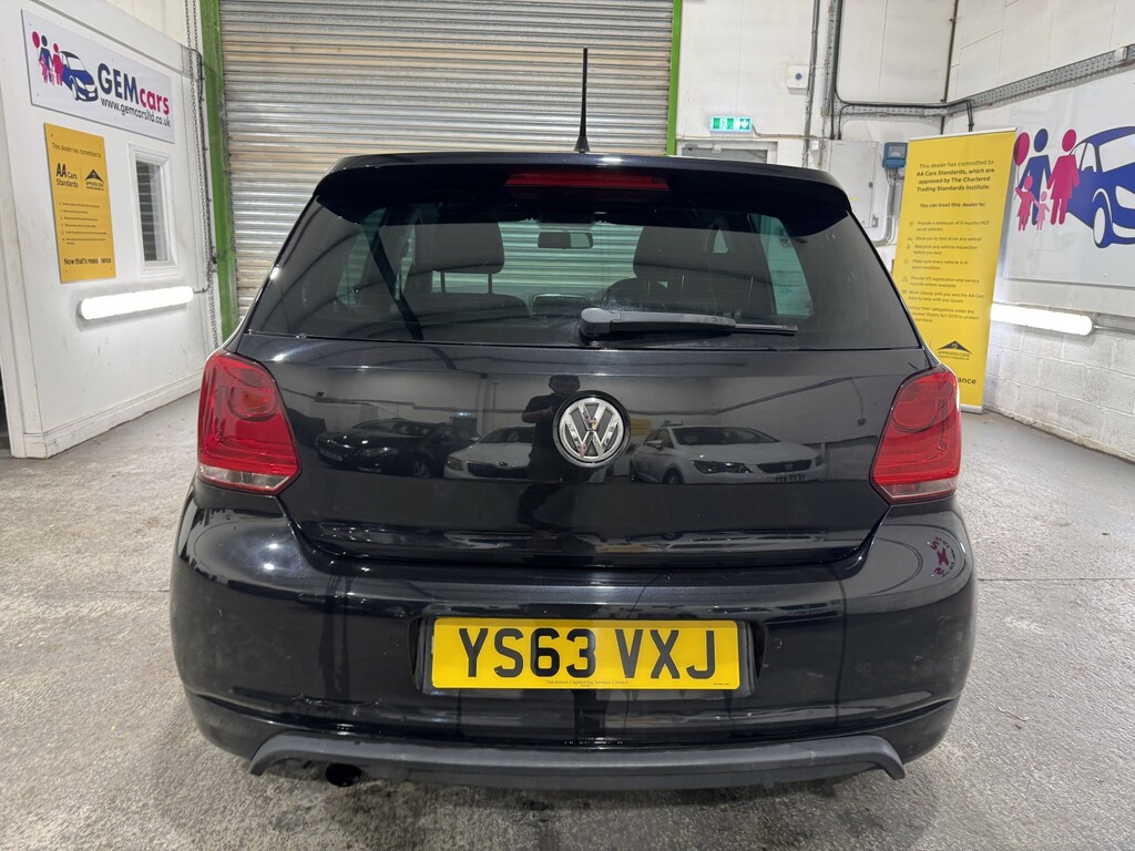 Volkswagen Polo Hatchback 1.2 Tsi R-line 201463 YS63VXJ Black #6