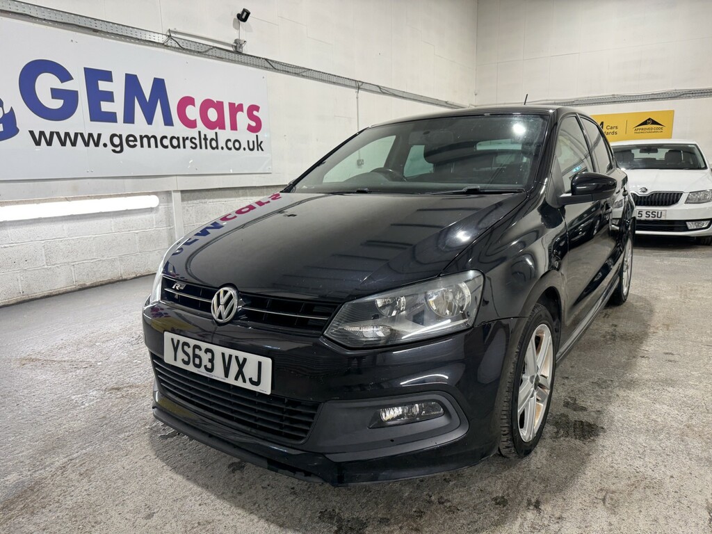 Volkswagen Polo Hatchback 1.2 Tsi R-line 201463 Black