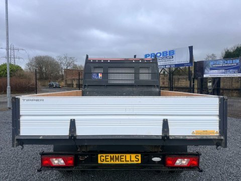 Ford Transit Custom Crew Cab Tipper MJ20HDH White #6