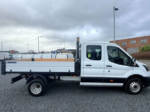 Ford Transit Custom Crew Cab Tipper MJ20HDH White #4