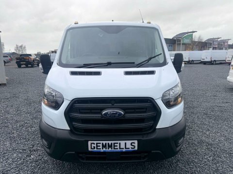 Ford Transit Custom Crew Cab Tipper MJ20HDH White #2