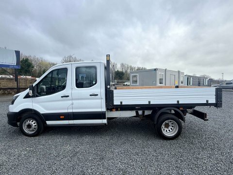 Ford Transit Custom Crew Cab Tipper MJ20HDH White #5