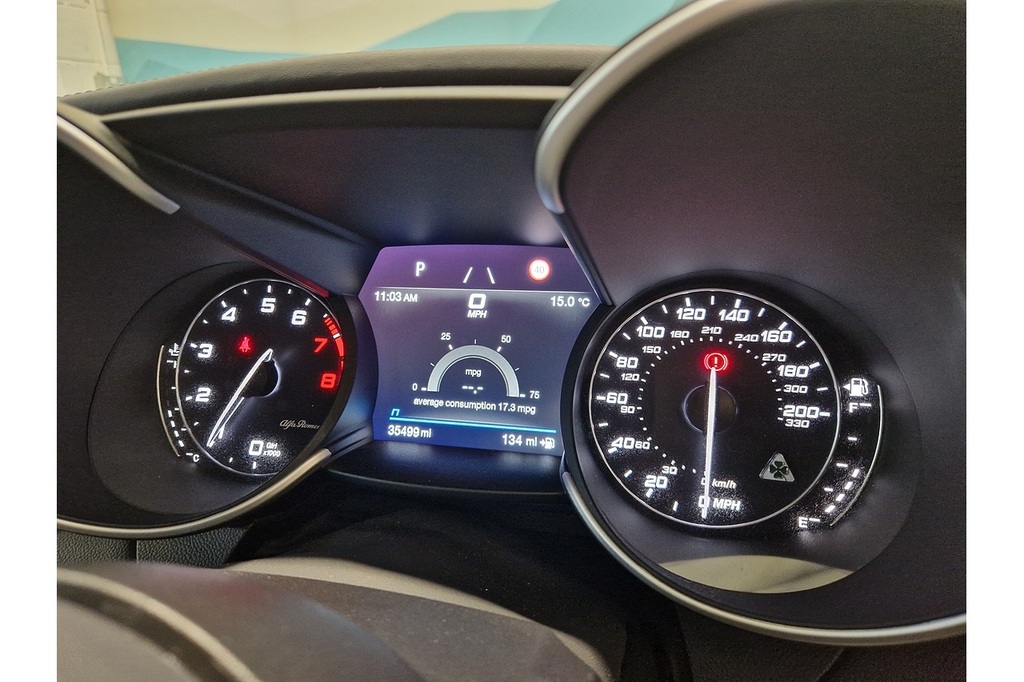 Alfa Romeo Giulia V6 Bi-turbo Quadrifoglio HN22ZFM Blue #3