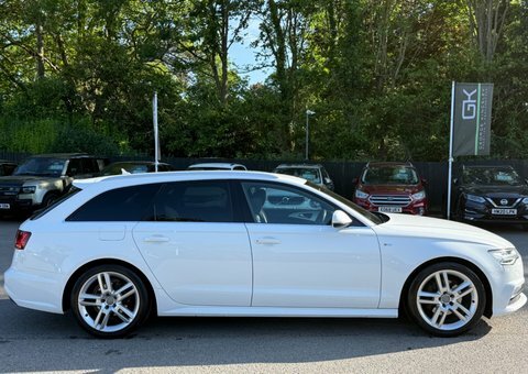 Audi A6 Avant Tdi Ultra S EN16VWM White #5