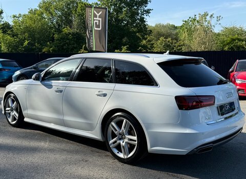 Audi A6 Avant Tdi Ultra S EN16VWM White #2