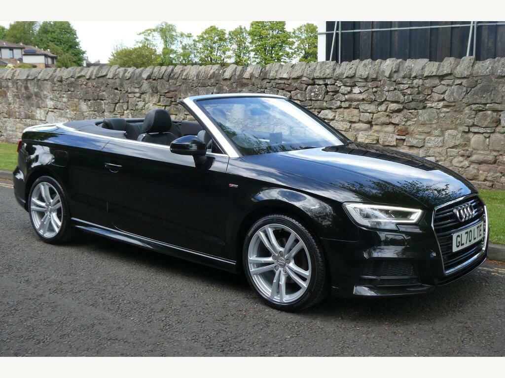 Audi A3 Cabriolet 1.5 Tfsi 35 S Line S Tronic Euro 6 S S Black