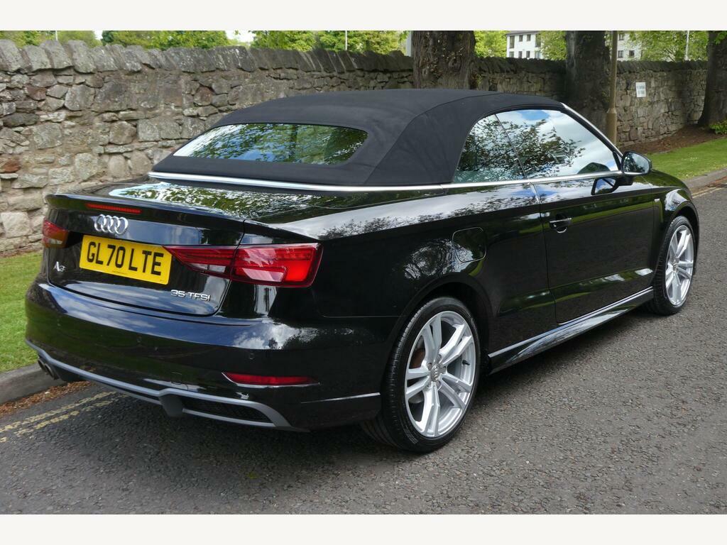 Audi A3 Cabriolet 1.5 Tfsi 35 S Line S Tronic Euro 6 S S Black #4
