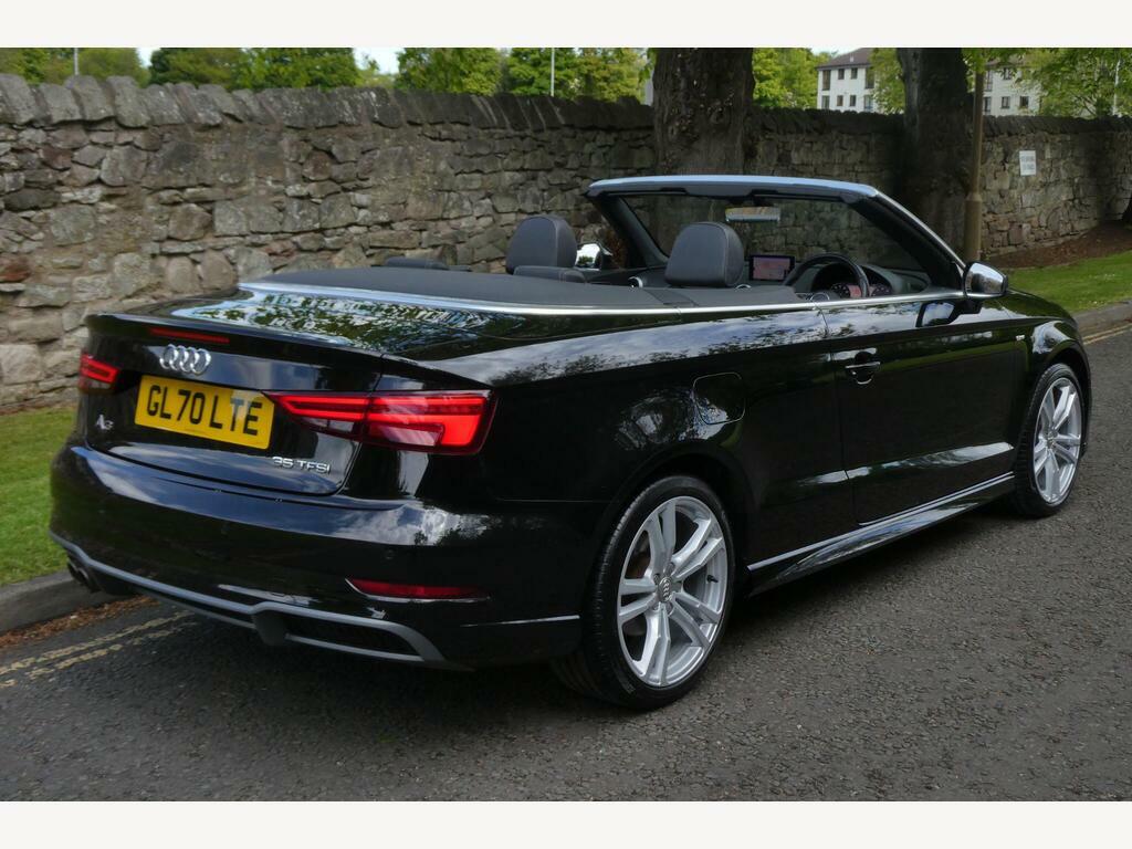 Audi A3 Cabriolet 1.5 Tfsi 35 S Line S Tronic Euro 6 S S Black #3