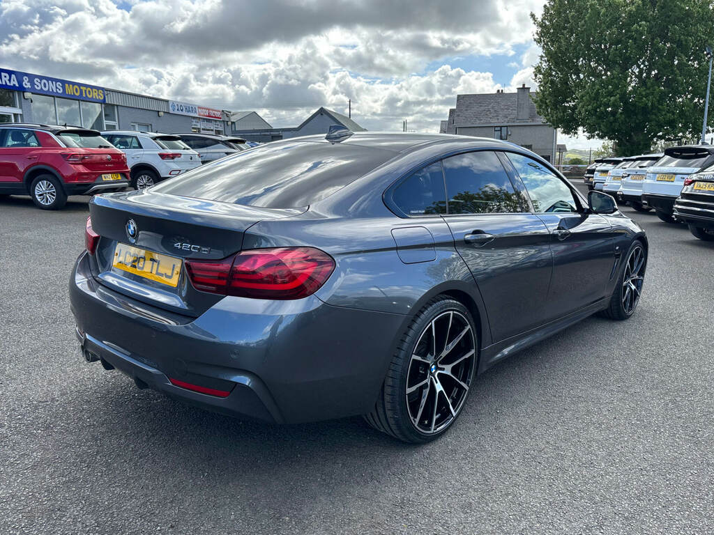 BMW 4 Series 420D 190 M Sport Professional Media LC20TLJ Grey #4