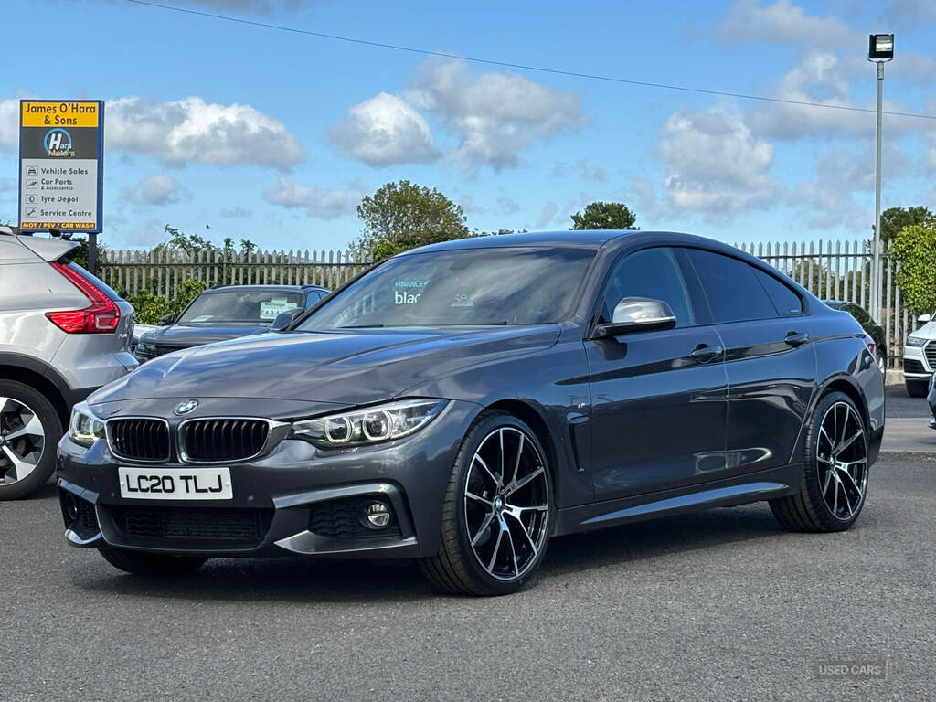 BMW 4 Series 420D 190 M Sport Professional Media LC20TLJ Grey #2