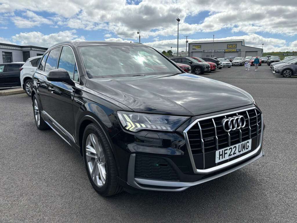 Audi Q7 50 Tdi Quattro S Line Tiptronic HF22UMG Black #3